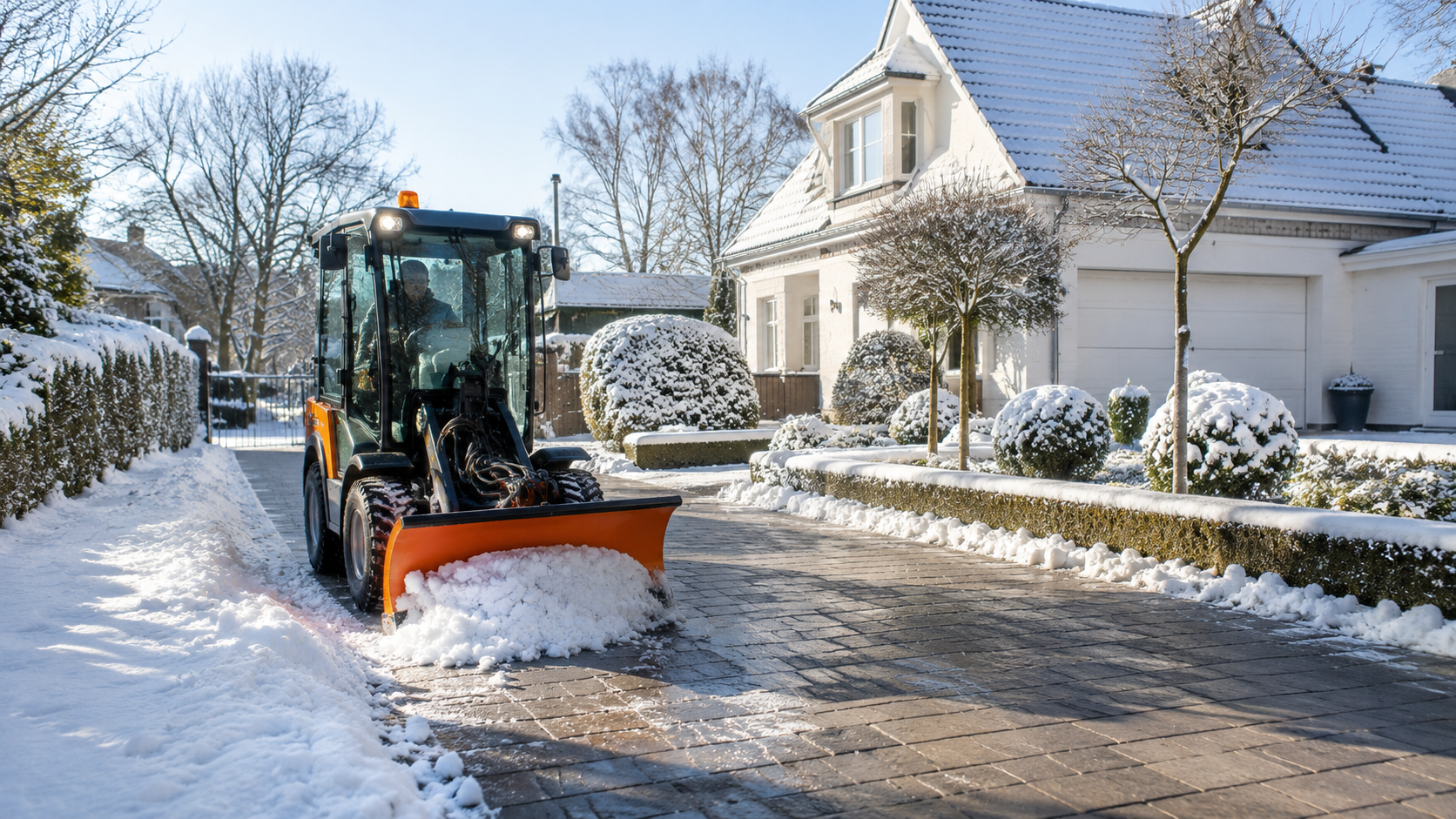 Winterdienst – Schneeräumung und Streudienst